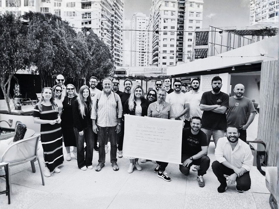 Time da Quantum Logistics durante o projeto com a CGLC