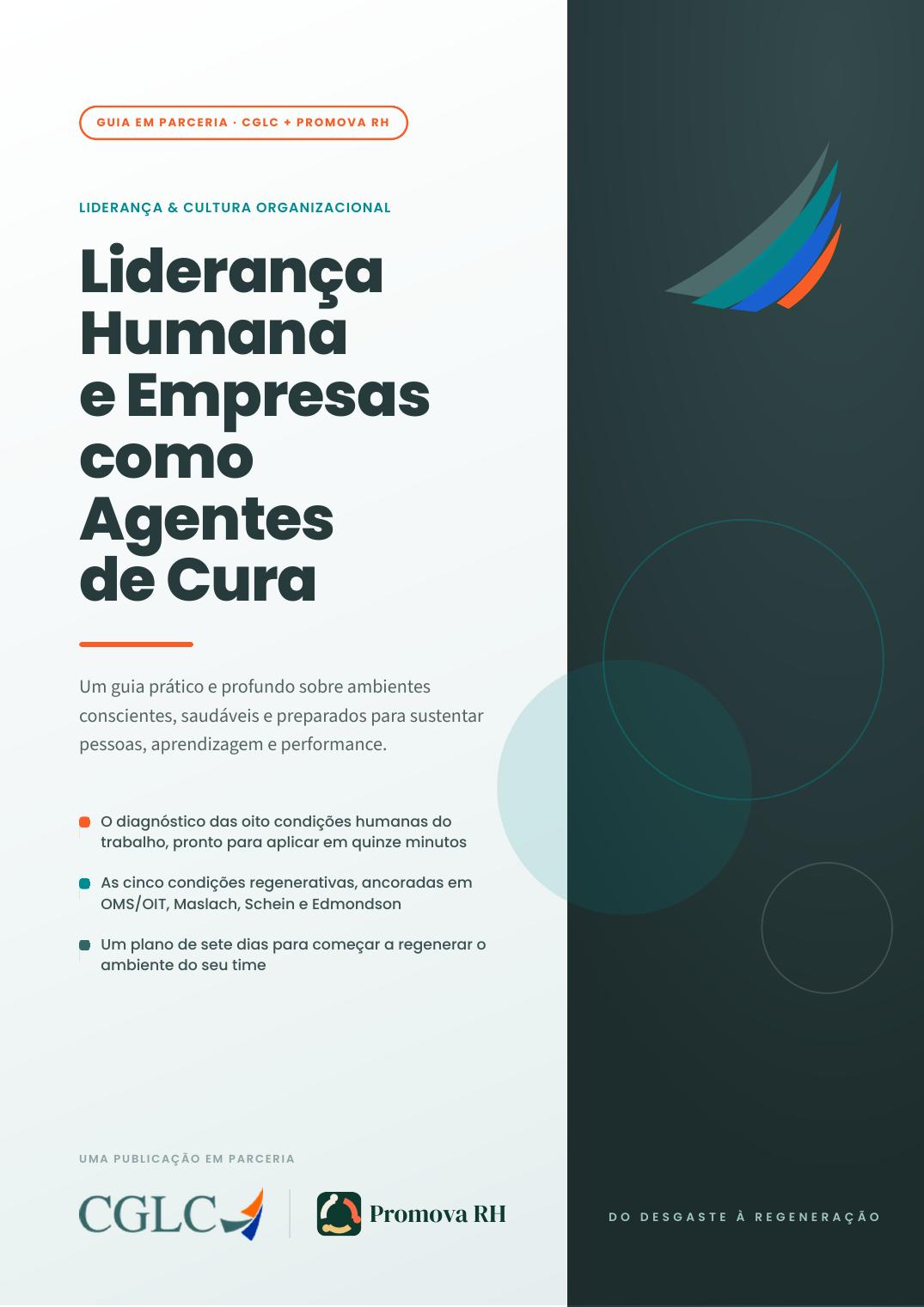 Capa do ebook Liderança Humana e Empresas como Agentes de Cura