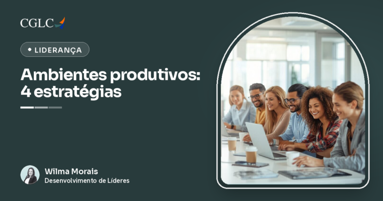 Equipe trabalhando de forma produtiva em um escritório iluminado