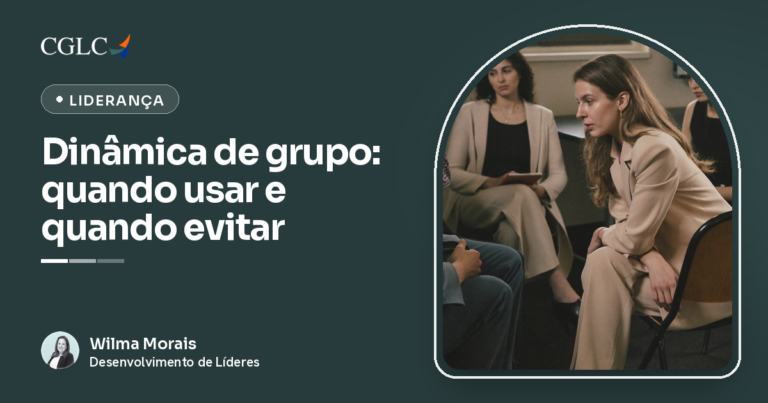 Capa do artigo sobre dinâmica de grupo, com a autora Wilma Morais