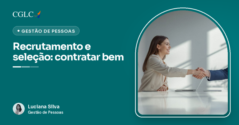 Aperto de mãos em uma entrevista de emprego, ilustrando recrutamento e seleção