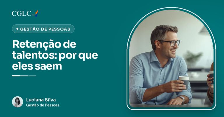 Conversa individual entre gestor e colaborador, ilustrando retenção de talentos