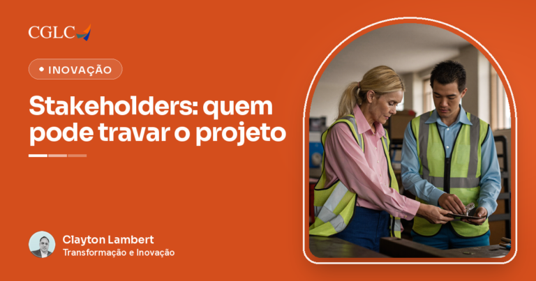 Capa do artigo sobre stakeholders, com o autor Clayton Lambert